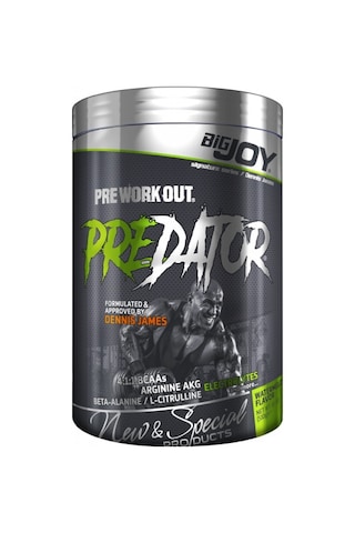 Bigjoy Predator Pre-Workout 510 Gram - Nitrik Oksit Pump+Hediye