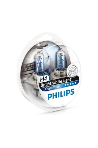 Philips Crystal Vision H1-H4-H7-H11 + 2 Mavi Park Ampülü 116671444