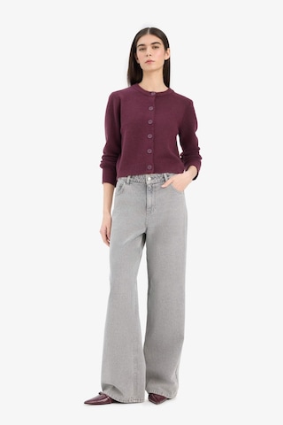 Defacto Regular Fit Bisiklet Yaka Basic Düz Düğmeli Soft Touch Yumuşak Triko Hırka E3654ax25wnbr467 Bordo