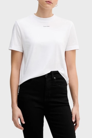 Calvin Klein Bayan T Shirt Lv147c857g Yaa Beyaz BEYAZ