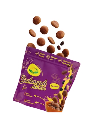 Trend Food Glutensiz, Şekersiz Hurma Bademli Tereyağlı Doğal Kurabiye 75 G X 3 Adet Atıştırmalık