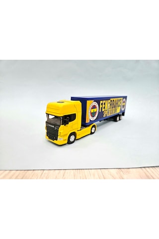 Welly 1/64 Ölçek Scanıa R730 Fenerbahçe Tır Maketi 24 Cm Boy