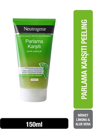 Neutrogena Parlama Karşıtı Peeling ve Temizleme Jeli 2li Set