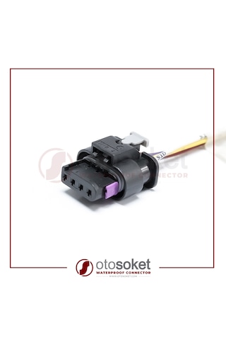 Vps Vw Seat Konnektör Soketi 4 Pinli Soket- 4k036