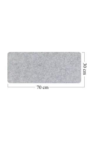 Mousepad Masa Üstü Koruyucu 3mm Keçe Klavye Pc Notebook Altı B