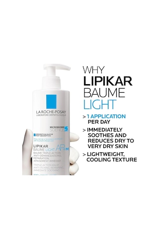 La Roche-posay Lipikar Baume Light Ap+m Nemlendirici Losyon 400 Ml Sku: Smg8690010404121