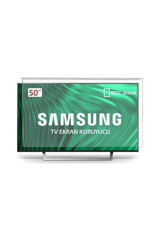 Bestekran Samsung Uyumlu 50RU7400 TV Ekran Koruyucu 50" İnç 126