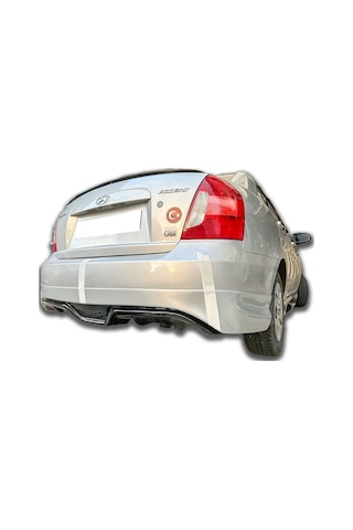 Kit Garaj Hyundai Accent Era 2006-2012 Boyasız Plastik Arka Ek
