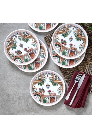 Fecra Nakkaş 6 Parça Pasta Tabağı Seti