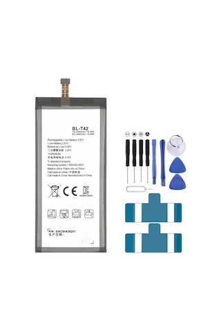 Cbtx Lg V50 Thinq 5g / V50s Thinq 5g / G8x Thinq İçin Bl-t42 4000 Mah Li-polimer Pil Değiştirme