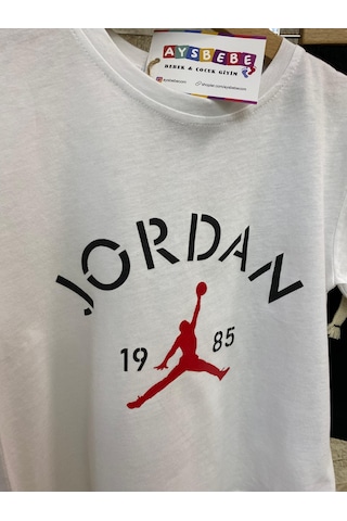 Aysbebe Şortlu Erkek Çocuk Yazlık Takım Beyaz