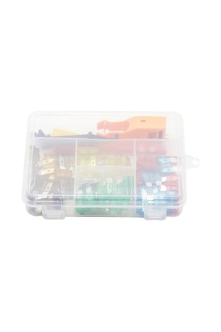 Novahub 60 Parçalı Sigorta Seti - 5 Böl. Plastik Kutu & Test Cihazı - 7 Amper Sigortalar