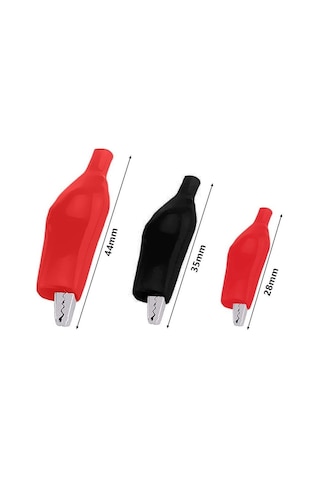 Kablosuz Krokodil Ic-248b 45mm Siyah 1 Adet Paket 10 Lu