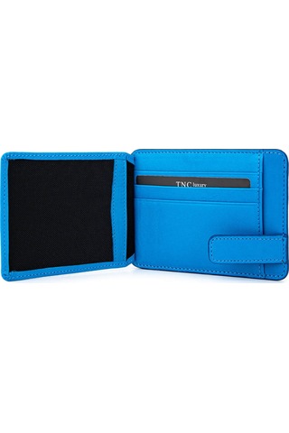 Tamer Tanca Erkek Hakiki Deri Mavi Kartlık 1148 350 Erk Krtlk Sk25-26 Mavı Mavi