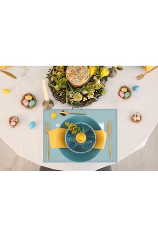 Adawall Home Tom And Jerry Kumaş Amerikan Servis 4'lü Set 35x50cm Çok Renkli