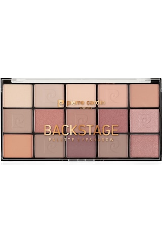 Pierre Cardin Backstage Mocca Eyeshadow Palette - Far Paleti 15 Li 001