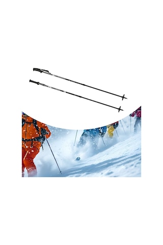 Dolıty Trekking Direkleri Için Alüminyum Alaşım Siyah Siyah