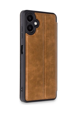 Galaxy Uyumlu A07 4g Flip Cover - Taba - Yluh-867323