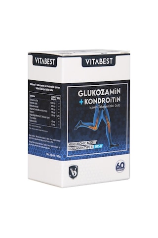 Vitabest Glukozamin Kondroitin 60 Tablet