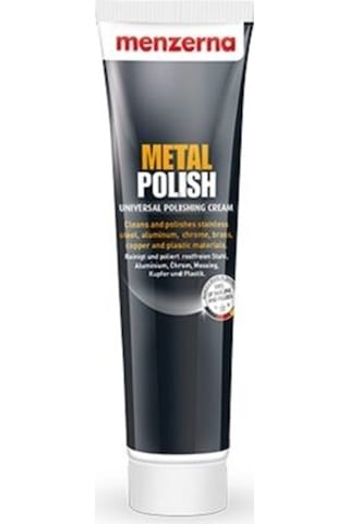 Menzerna Cream Tube Metal Polish Metal Parlatıcı 125 Gr