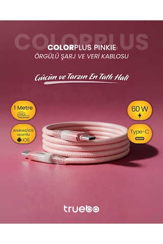 Colorplus Pinkie Sarj Kablosu