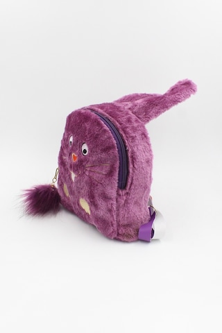 Chantaky 039 3000  Peluş Tavşan Çocuk Sırt Çantası Mor