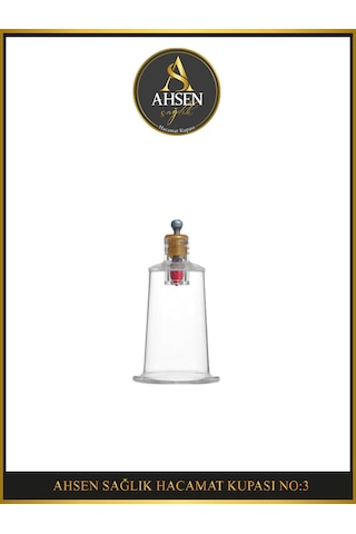Ahsen Hacamat Kupası No:3 - 100 Adet Ahsen Hacamat Kupası No:3 - 100 Adet