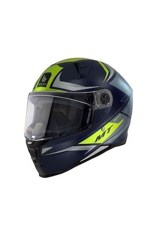Mt Revenge 2 Hatax C3 Mat Full Face Kapalı Motosiklet Kaskı
