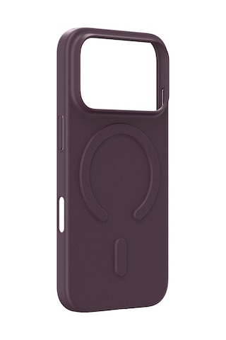 Apple iPhone 18 Pro Max Uyumlu Kılıf M-safe Şarj Özellikli Amazingthing Minimal Air Serisi Kapak Mor