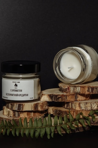 Vorobey Home "sınırsız Kredi Kartı" Kokulu Mum 263625126 Beyaz