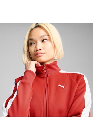 Puma T7 Always On Kadın Kısa Track Ceket 629796 15 Kırmızı