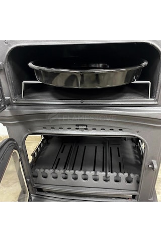 Flame Stove FS-034 YK Altara Lux Premium Yan Kapak Döküm Soba