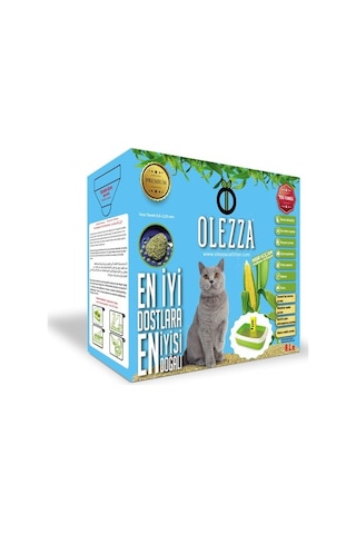 Olezza Mısır Koçanı Kedi Kumu 8 L