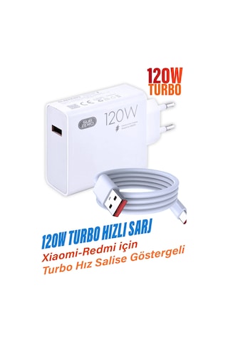 Diğer - Xiaomi Redmi Note 14 - Note 14 Pro Uyumlu Turbo Hızlı Şarj Aleti 67w - 120w