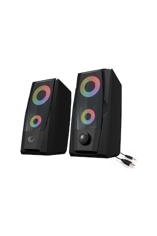 Rampage RMS-X9 2.0 RGB Işıklı 5V 30 Db Oyuncu Hoparlör
