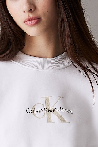 Calvin Klein Kadın Sweat Beyaz