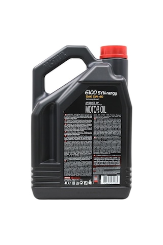 Motul 6100 Syn-Nergy 5W-40 Technosynthese Motor Yağı 4 x 4 L