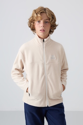 Tommylife Standart Fit 2li Paket Siyah-bej Erkek Çocuk Polar Sweatshirt - 11223 Siyah - Beyaz