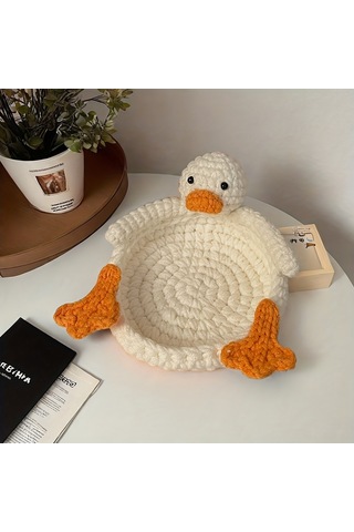 Moda Tığ İşi Bardak Altlıkları Beyaz