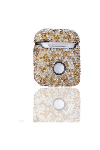 Lexroo Apple AirPods Uyumlu Kılıf Diamond Silikon - No3