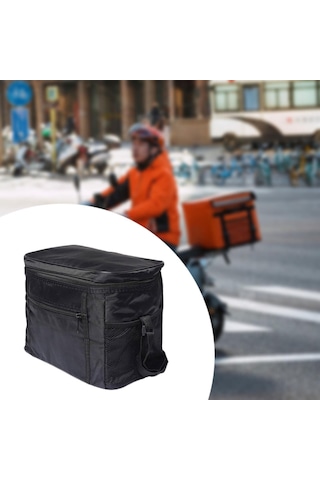 Suntek Yalıtımlı Soğutucu Çanta İkram Ofisi Dış Siyah