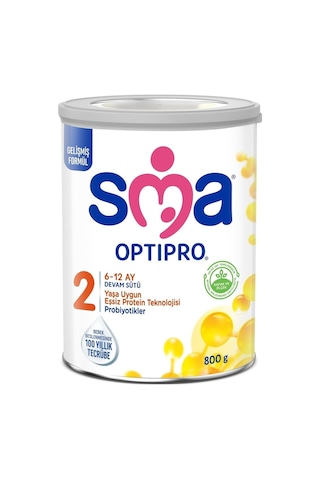 800 Gr Sma Optipro 2 Bebek Devam Sütü - 6-12 Ay İçin Probiyotikler İle