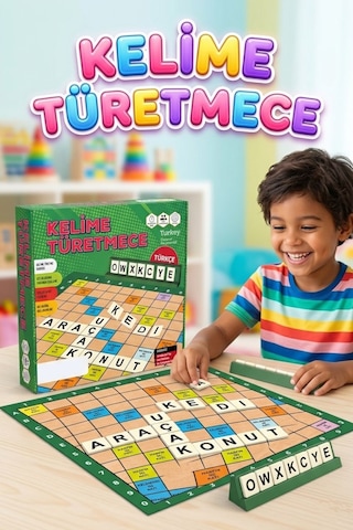 Kelime Türetmece Kutu Oyunu Zekanı Konuştur, Kelimeleri Yarıştır