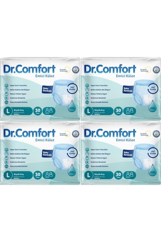 Dr.comfort Hasta Bezi Yetişkin Emici Külot L-büyük 4pk 30 L