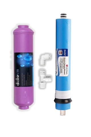 Lg Membran Filtre & Alkali Filtre Set Inlıne Tüm Su Arıtma Cihazl