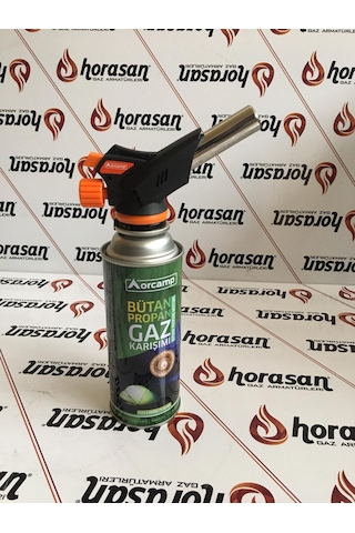 Orgaz Pürmüz Set / Torch Set Çakmaklı Pürmüz Siyah