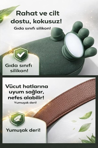 Isıtmalı 3d Boyun Omuz Masaj Aleti Şarjlı Taşınabilir 3 Kademe Masaj Cihazı