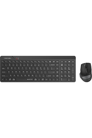 A4tech Fg2400 Aır2 Kablosuz Q Trk Sessiz Siyah Klavye - Mouse Set Optik