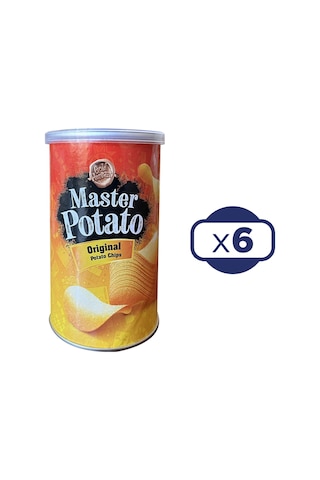 Gold Harvest  Master Potato Original Cips 6 x 60 G