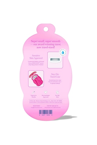 Athena Club Super Pink Mini Seyahat Boy Kadın Tıraş Bıçağı